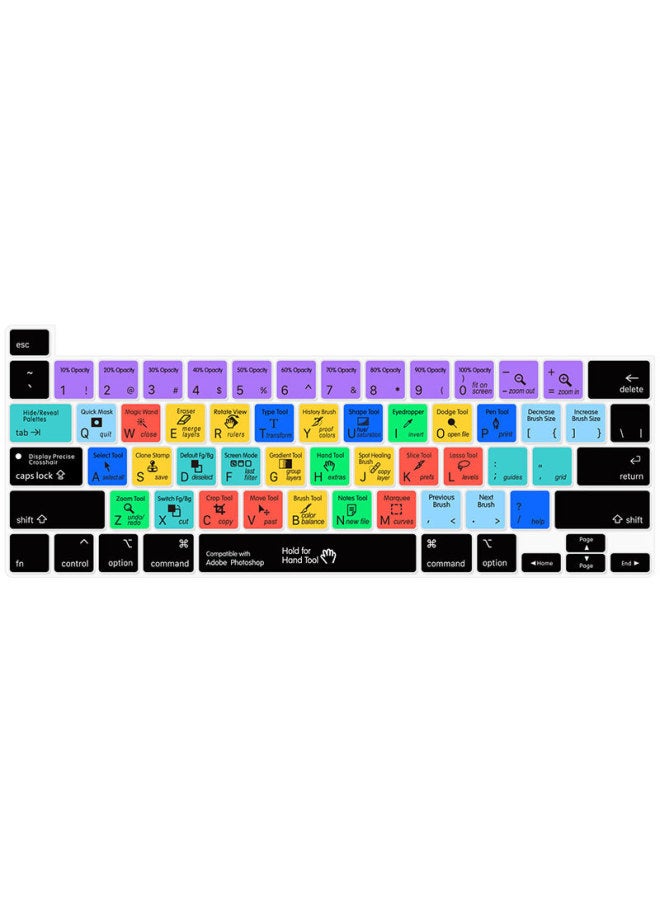 Suitable For Apple Notebook A2141 16pro Quick Function Keys Macbook Silicone Keyboard Protective Film-Color:FL STUDIO-Dimensions:Japanese Version Pro16 Inch